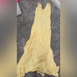Elegant Yellow Gown